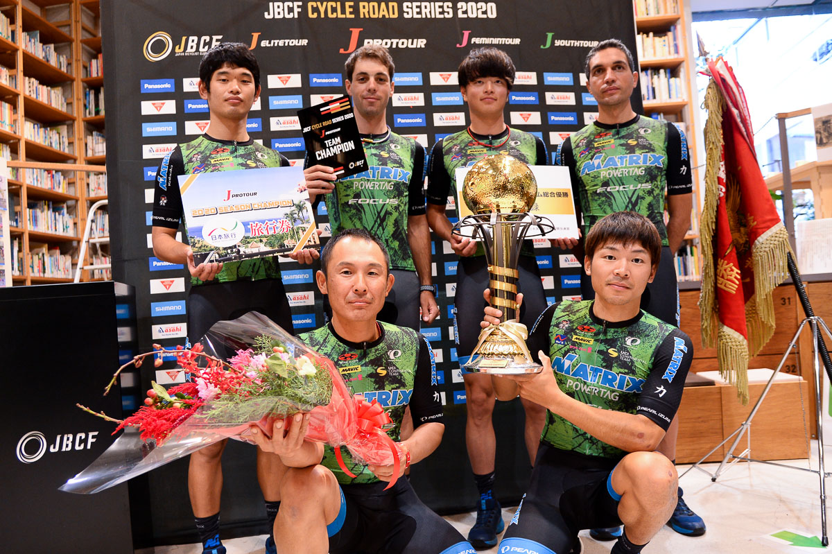 Jプロツアー団体総合優勝 マトリックスパワータグ
