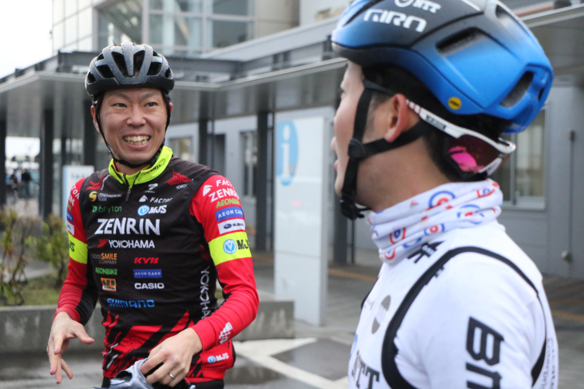 「レースで来たことは何度もあるけど、こんないい景色と美味しいものを高速でスルーし続けてきたのだと思うと、ショックでした(笑)」と語る畑中さん