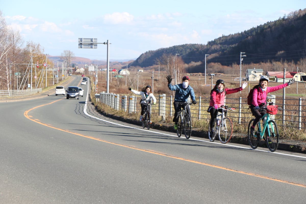 旭川から層雲峡を通り、石北峠を越え北見、網走をつなぐ国道39号線　冬場は西へ向かうと逆風です（笑）