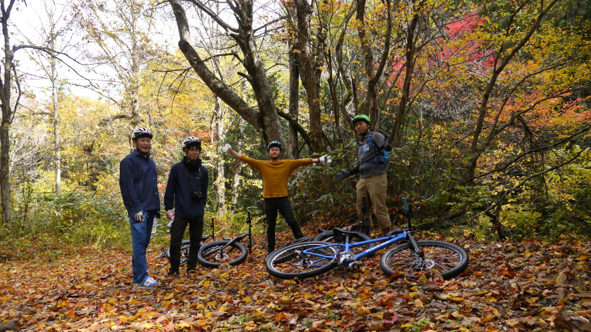 大自然を堪能できる「青森ヒバと秋田杉の混合美林サイクリング」