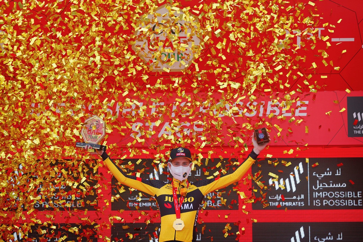 キャリア2勝目を掴んだヨナス・ヴィンゲゴー(デンマーク、ユンボ・ヴィズマ)