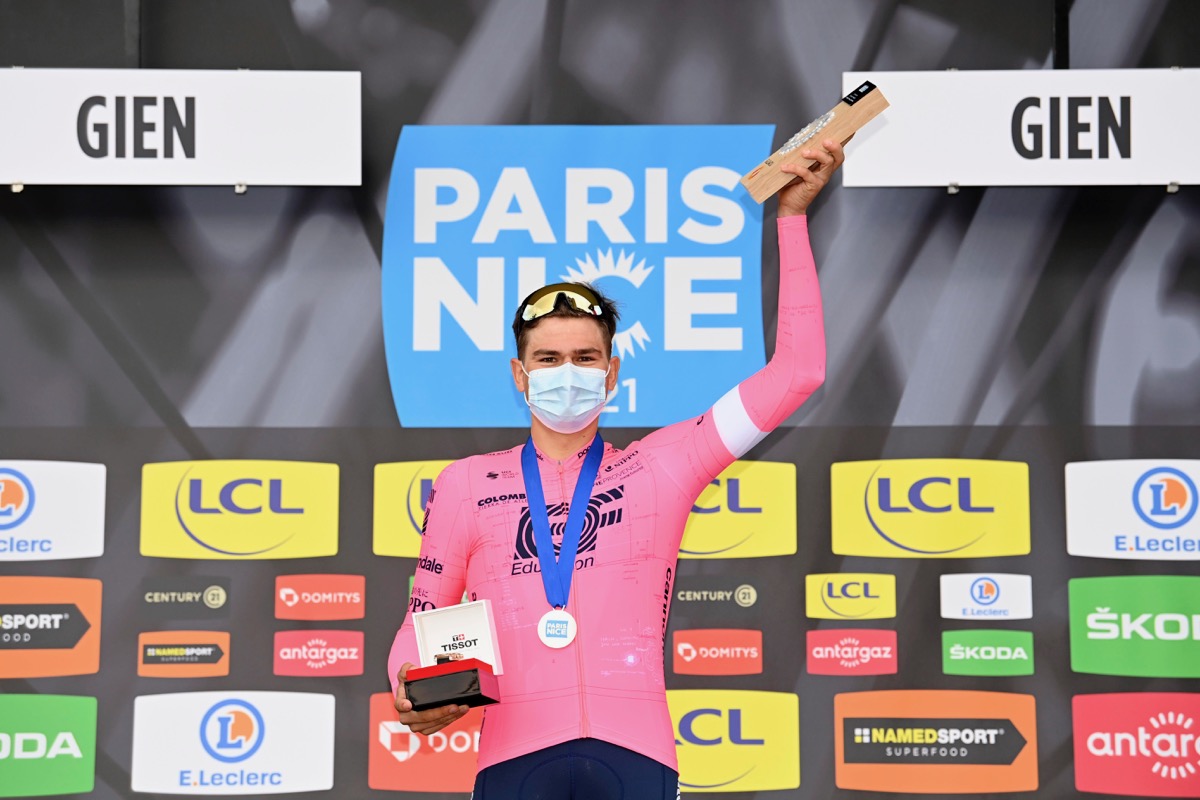 大きな勝利を掴んだシュテファン・ビッセガー(スイス、EFエデュケーションNIPPO)