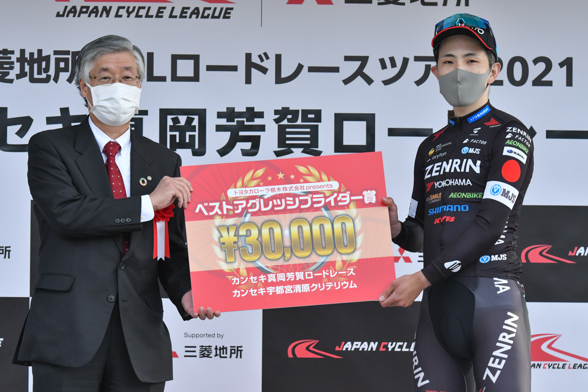 序盤から逃げ続けた横塚浩平（チーム右京 相模原）がベストアグレッシブライダーに