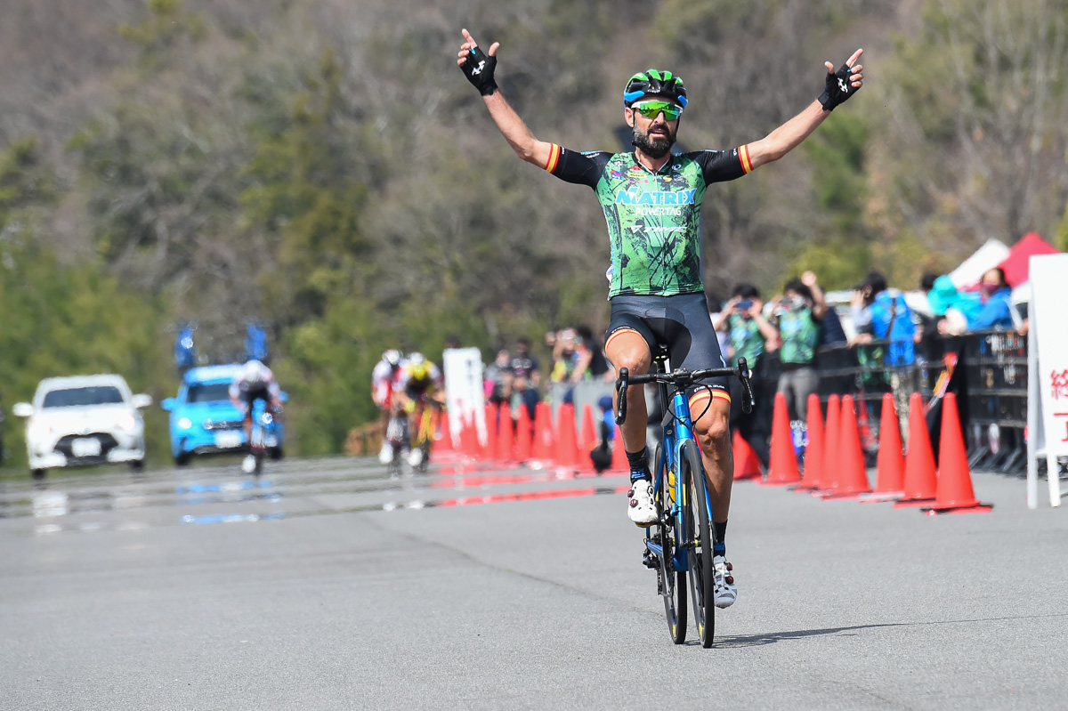 今季2勝目を挙げたフランシスコ・マンセボ（マトリックスパワータグ）