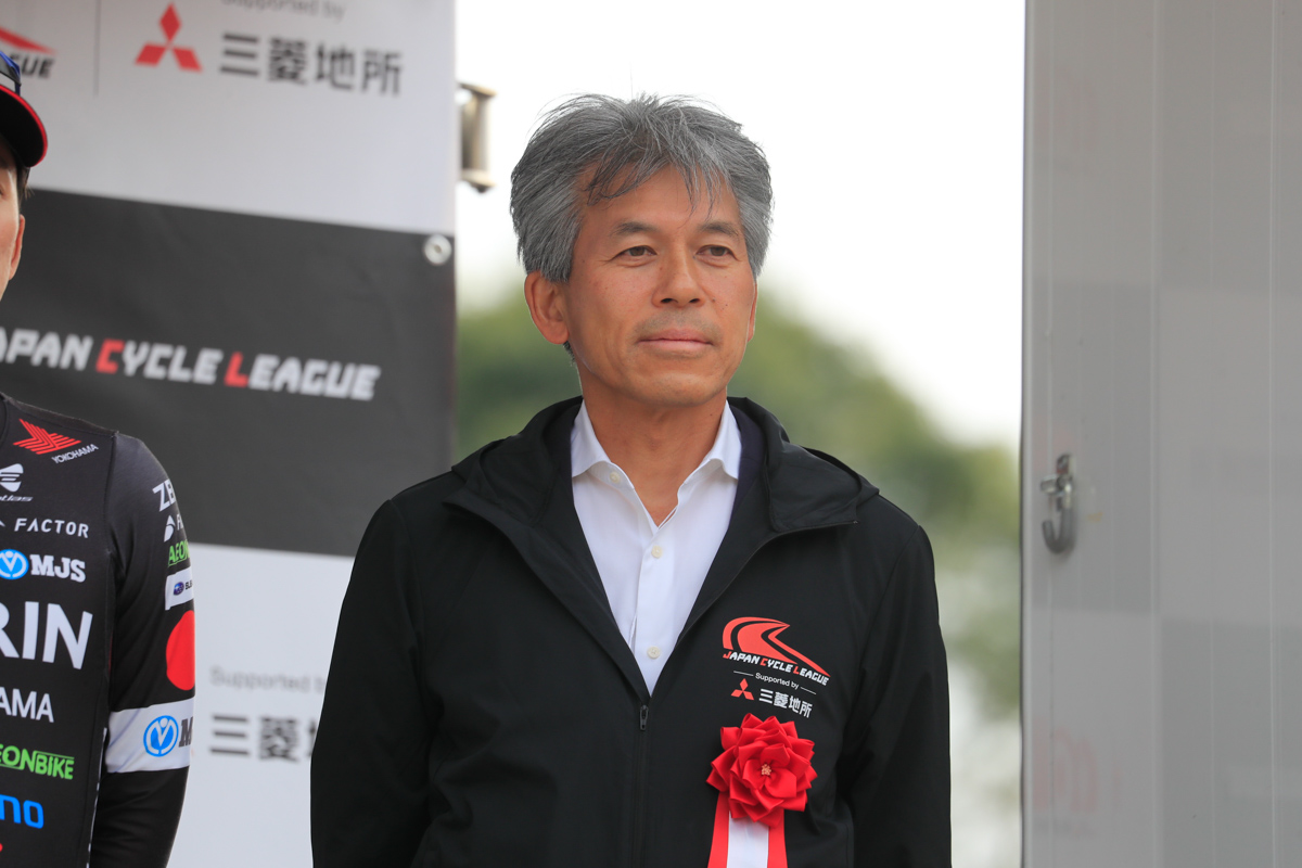 JCL冠スポンサー・三菱地所株式会社執行役員 大野郁夫さん