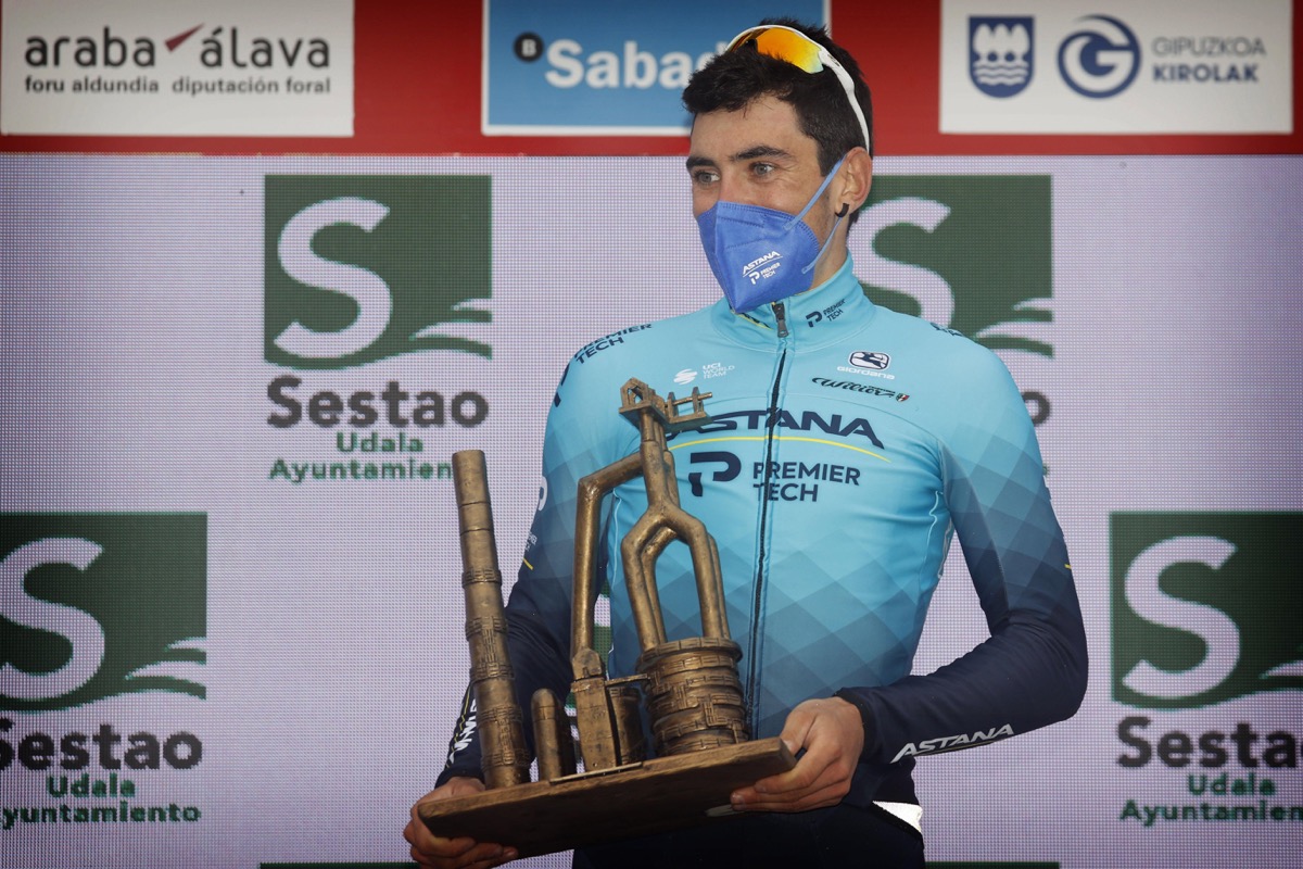 ワールドツアー初勝利を挙げたアレクサンデル・アランブル（スペイン、アスタナ・プレミアテック）