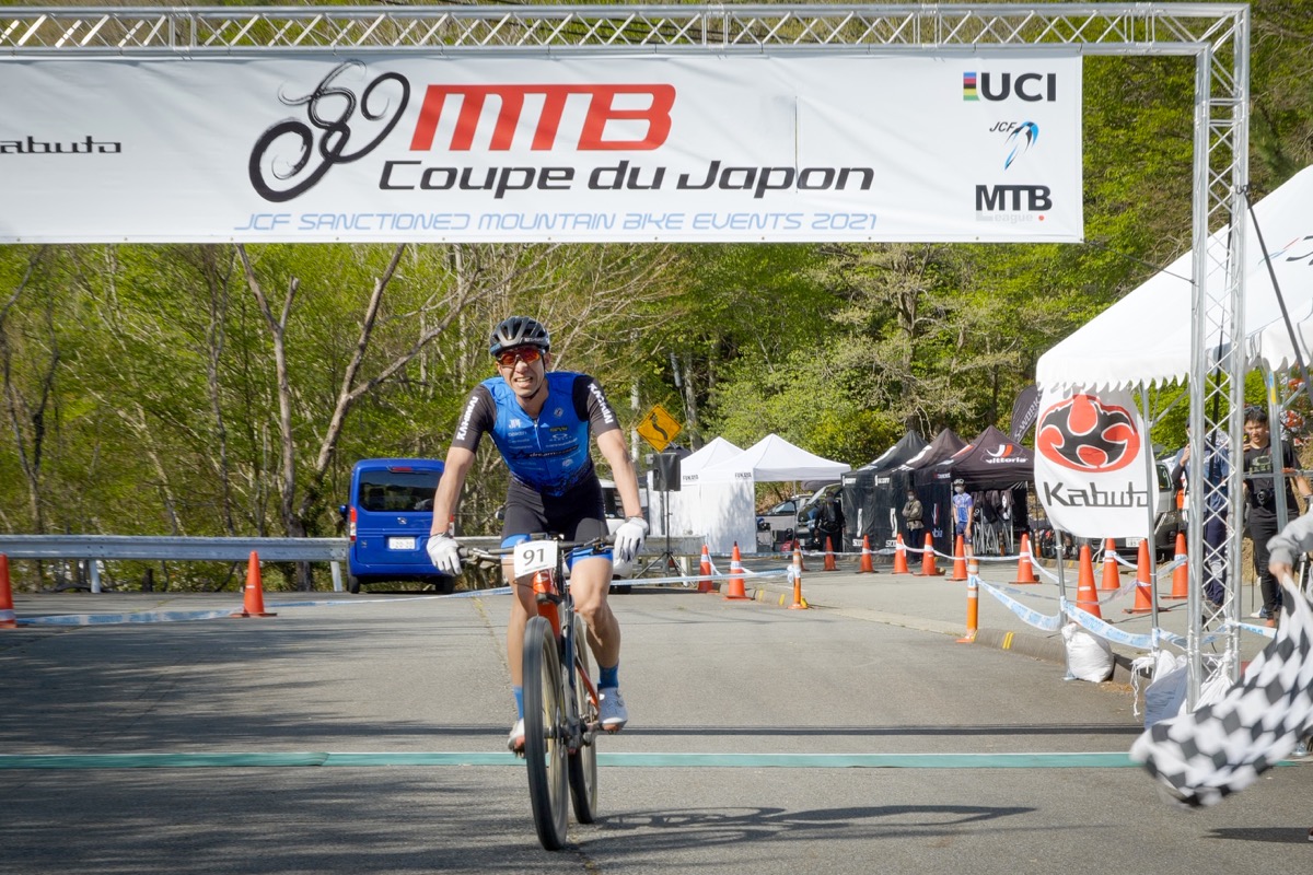 国内開幕戦を制した山本幸平(Dream Seeker MTB Racing Team)