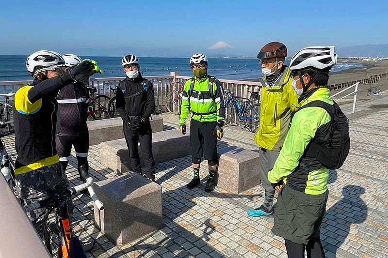 JCGAのサイクリングガイド基礎講習会が神奈川県藤沢市で開催される
