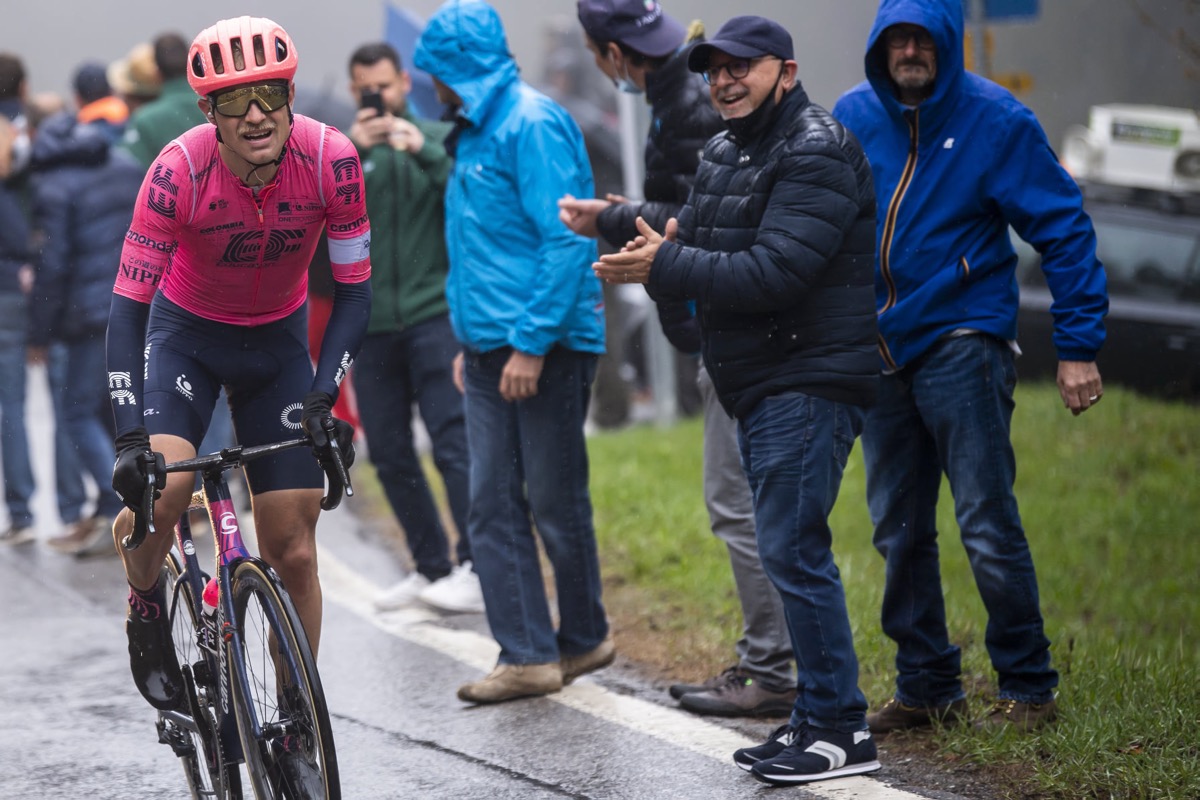 ラスト10kmまで逃げ続けたマグナス・コルト(デンマーク、EFエデュケーションNIPPO)