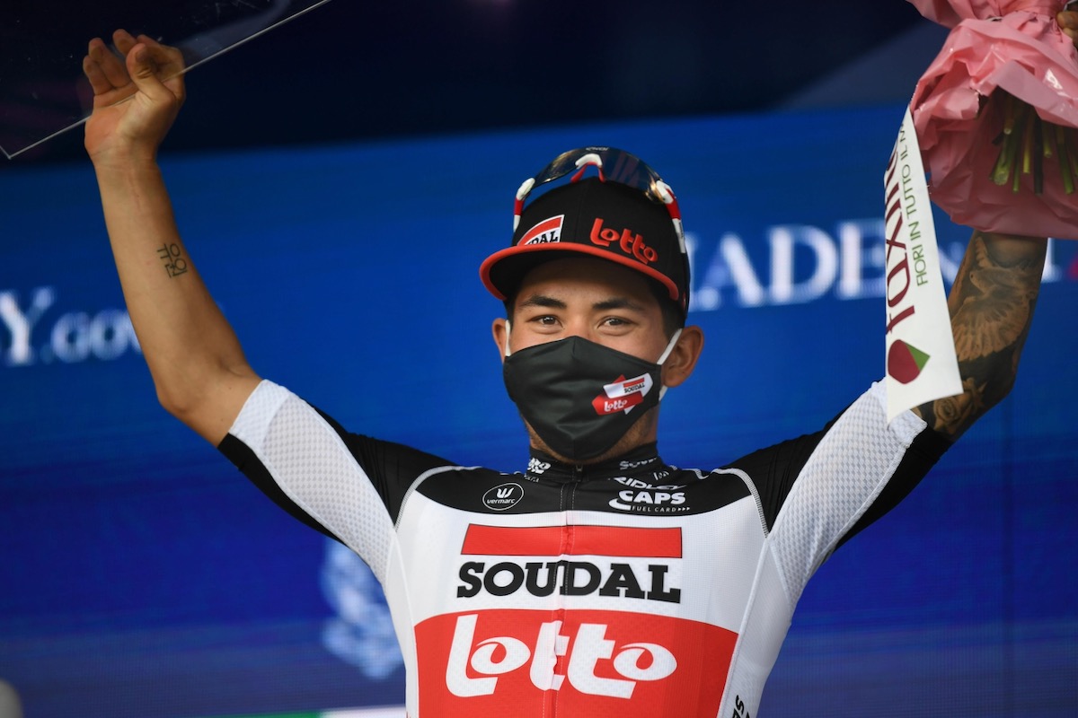 今年3大グランツール全てで勝利を狙うカレブ・ユアン(オーストラリア、ロット・スーダル)
