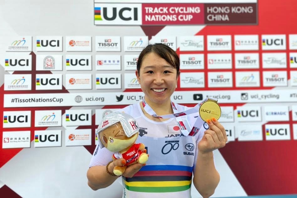 女子オムニアム:梶原悠未(筑波大学大学院)が優勝