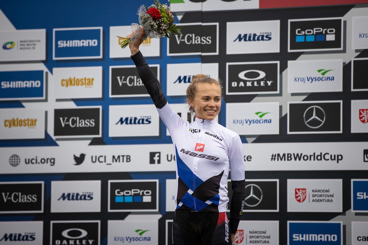 W杯ランキングのポイントを伸ばしたロアナ・ルコント(フランス、マッシバイクス)