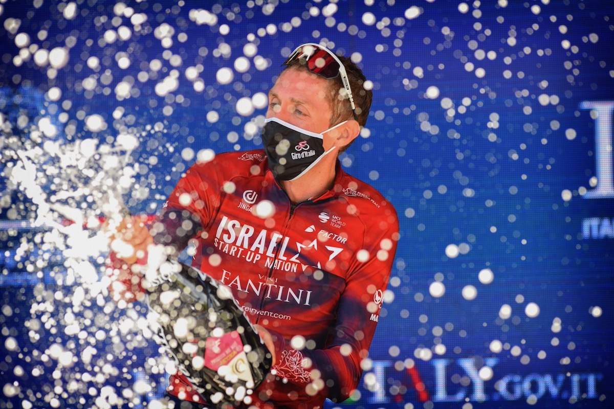 念願のジロでステージ優勝を果たしたダニエル・マーティン(アイルランド、イスラエル・スタートアップネイション)