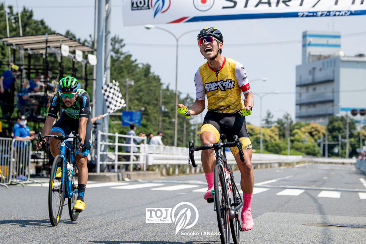 川野碧己(弱虫ペダルサイクリングチーム)が優勝