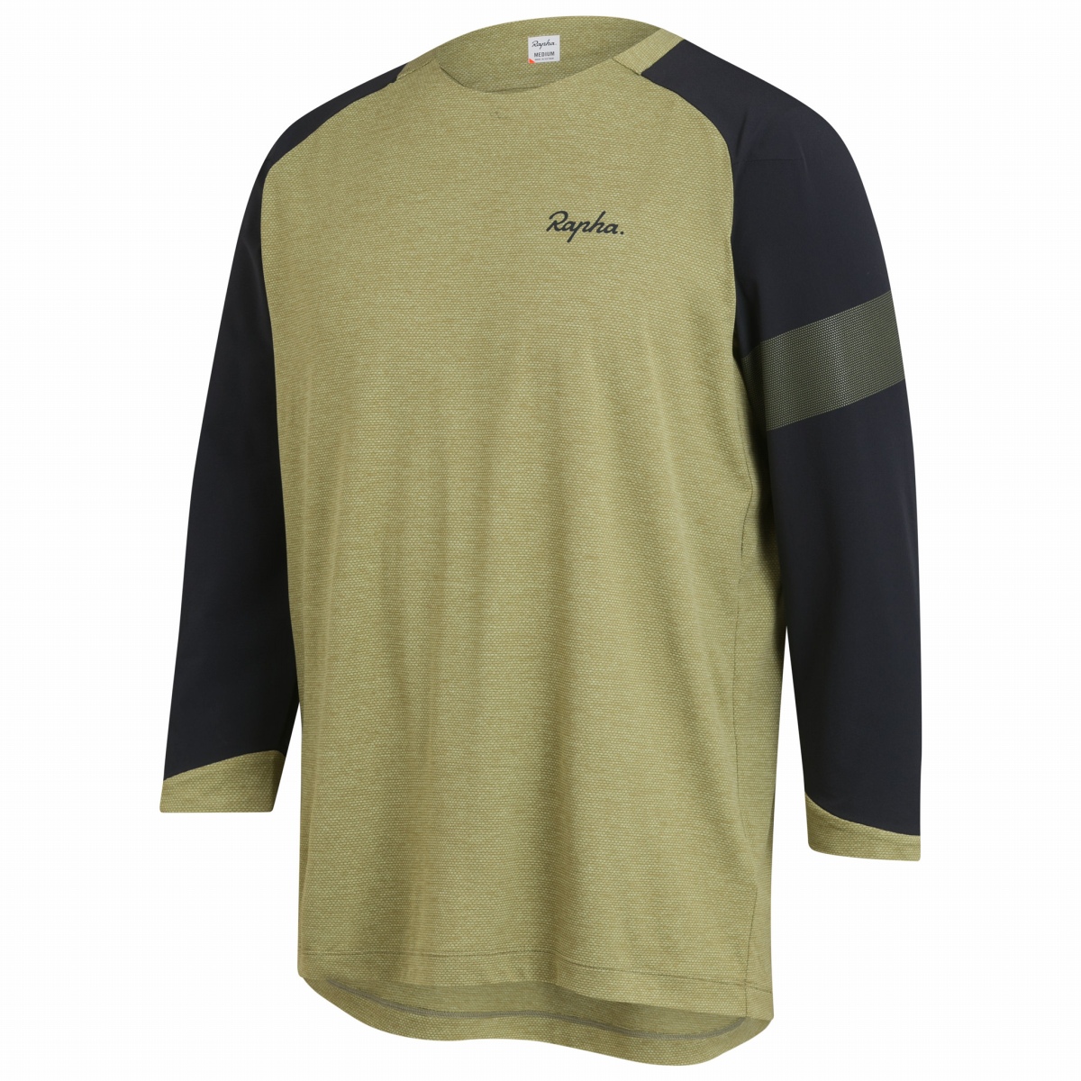 Rapha Trail 3/4 Sleeve Jersey(Green / Black)