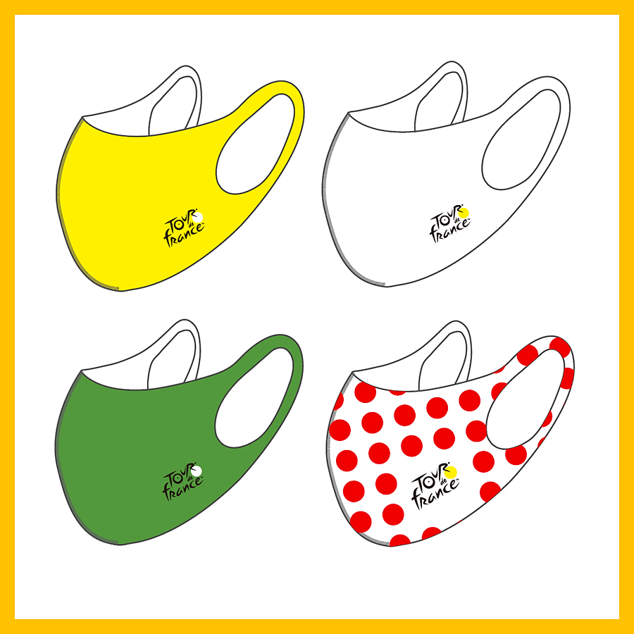 ツールカフェオリジナルグッズのマスク(4種)