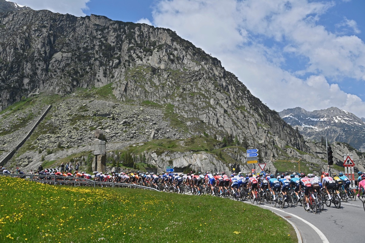 登りと下りしかないツール・ド・スイス第6ステージ