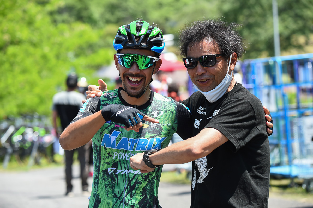 「安原監督のおかげ」と小林海（マトリックスパワータグ）