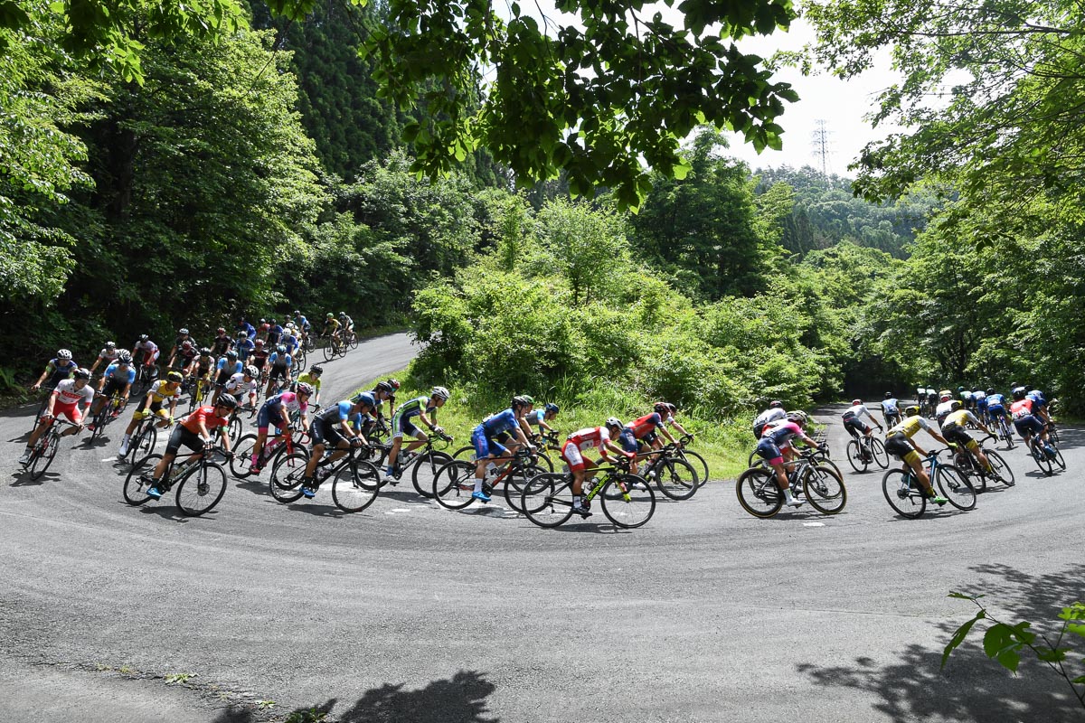 群馬CSCロードレース6月大会で実施された逆周回レース