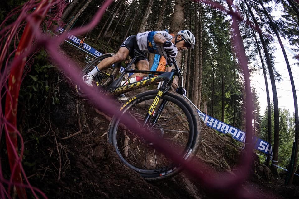 4列目スタートのニノ・シューター(スイス、スコット・スラムMTBレーシング)は10位でフィニッシュ