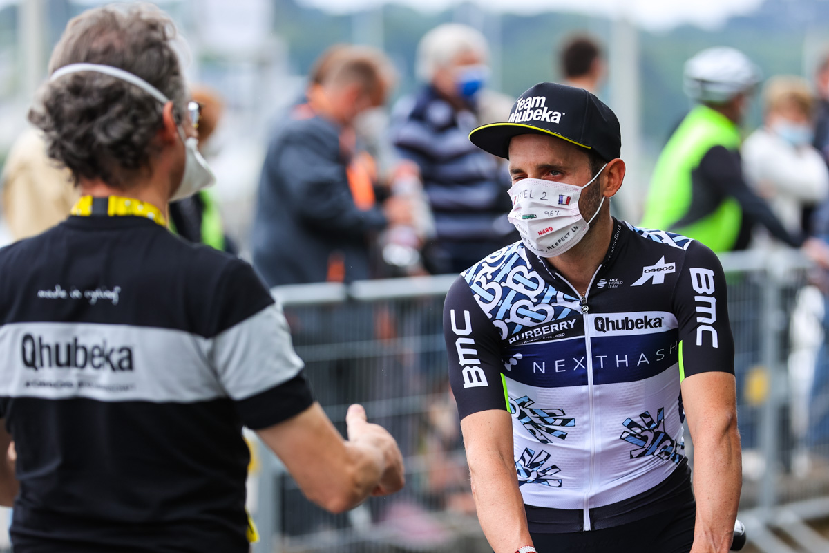 ツール・ド・フランスをマスクで盛り上げたカルロス・バルベロ（スペイン、クベカ・ネクストハッシュ）も来季の移籍先が未定だ