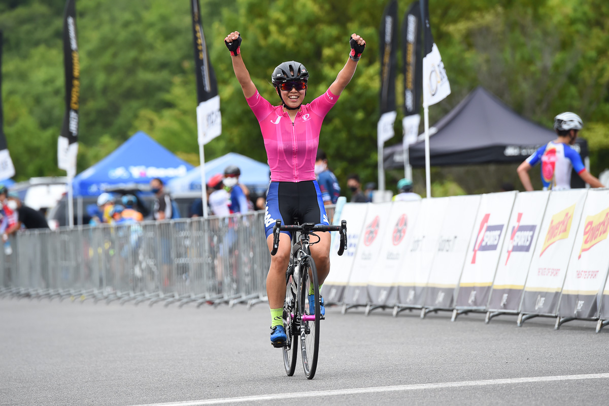 女子　植竹海貴（Y's Road）が今季7勝目