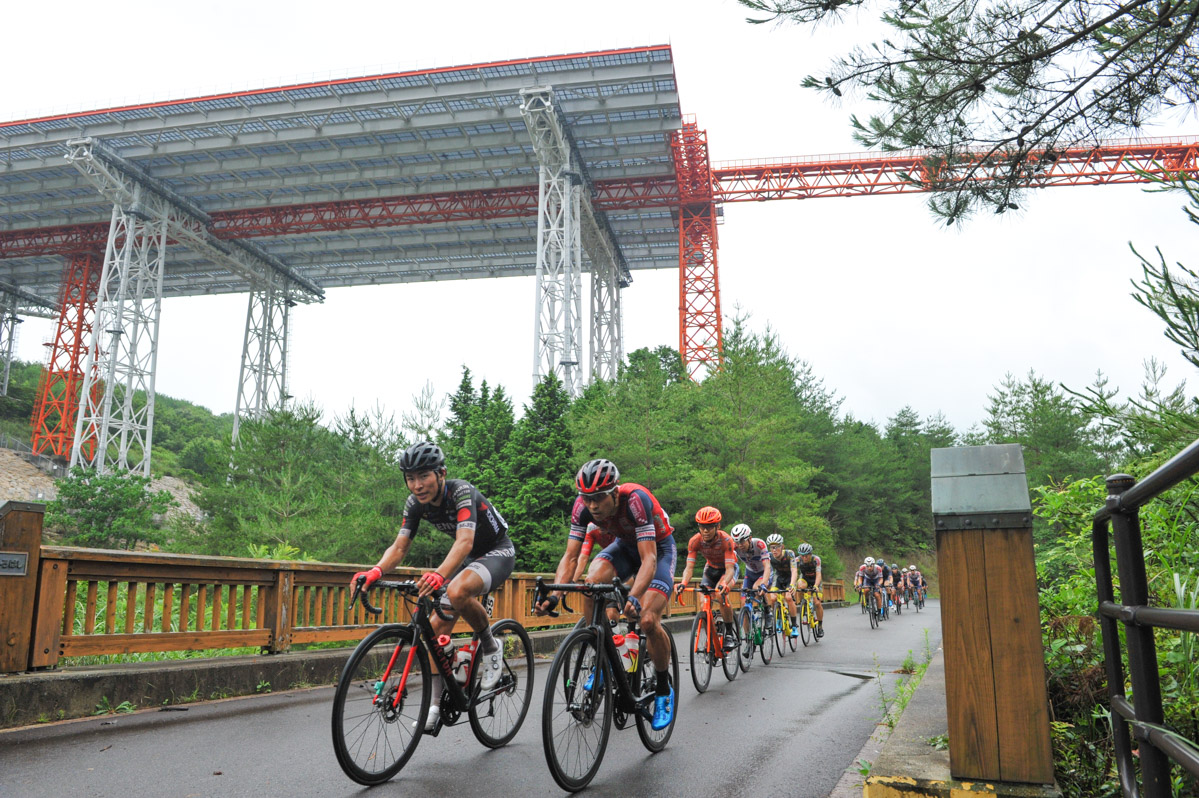 広島県中央森林公園で開催されたJCLプロロードレースツアーの第3戦広島ロードレース