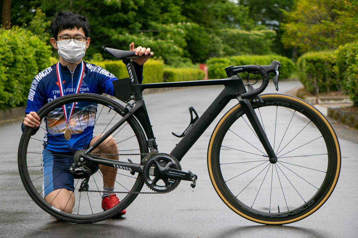 Mt.富士ヒルクライム2021 選抜クラス入賞者達のバイクを