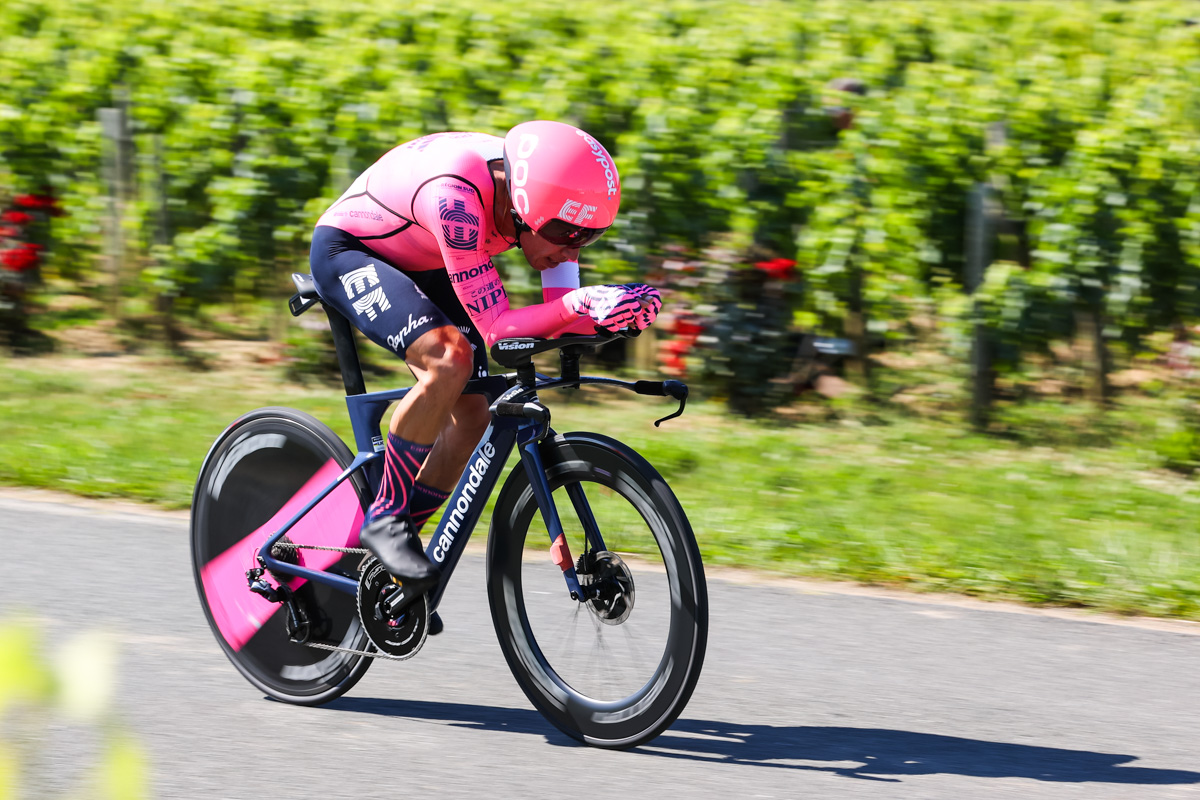 ステージ40位に沈んだリゴベルト・ウラン(コロンビア、EFエデュケーション・NIPPO)