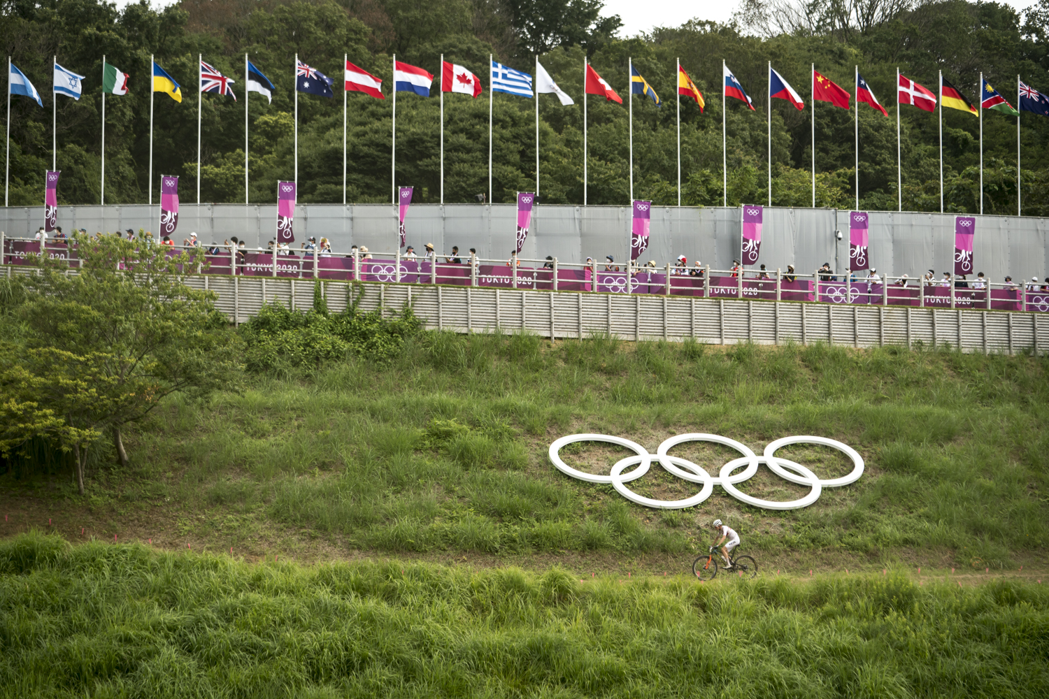 伊豆・修善寺の日本サイクルスポーツセンター内に作られた伊豆MTBコース