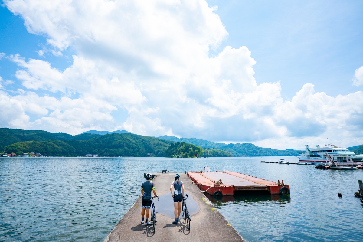 野尻湖畔はゆるっとサイクリングにはおすすめのローケーション