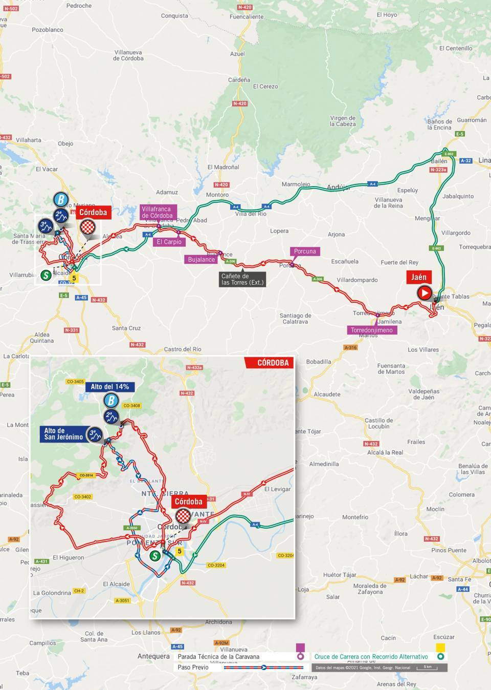 8月26日(木)第12ステージ ハエン〜コルドバ 175km