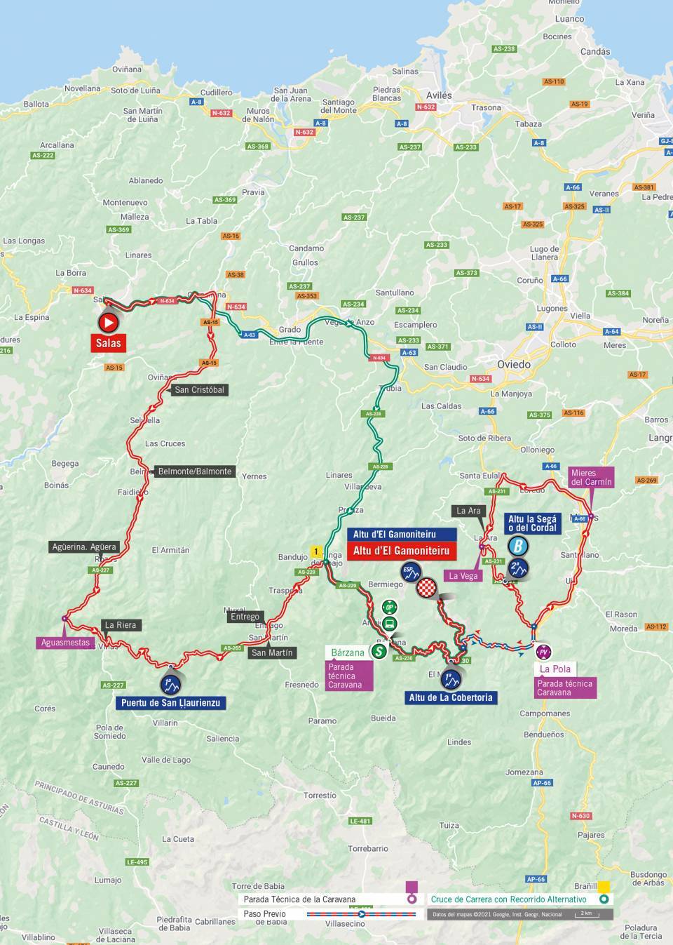 9月2日（木）第18ステージ サラス〜アルトゥ・デル・ガモニテイル 162.6km - | cyclowired
