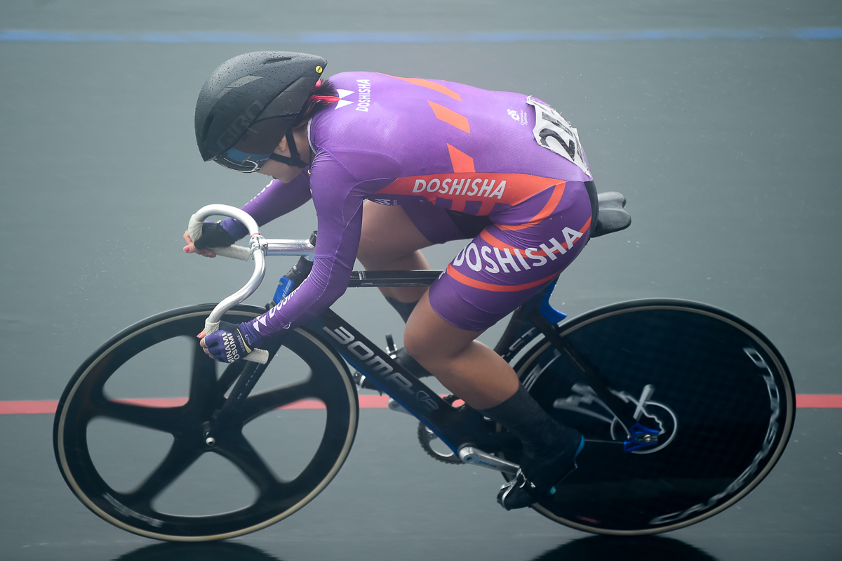 女子500mTT 優勝 松井優佳(同志社大学)37秒204