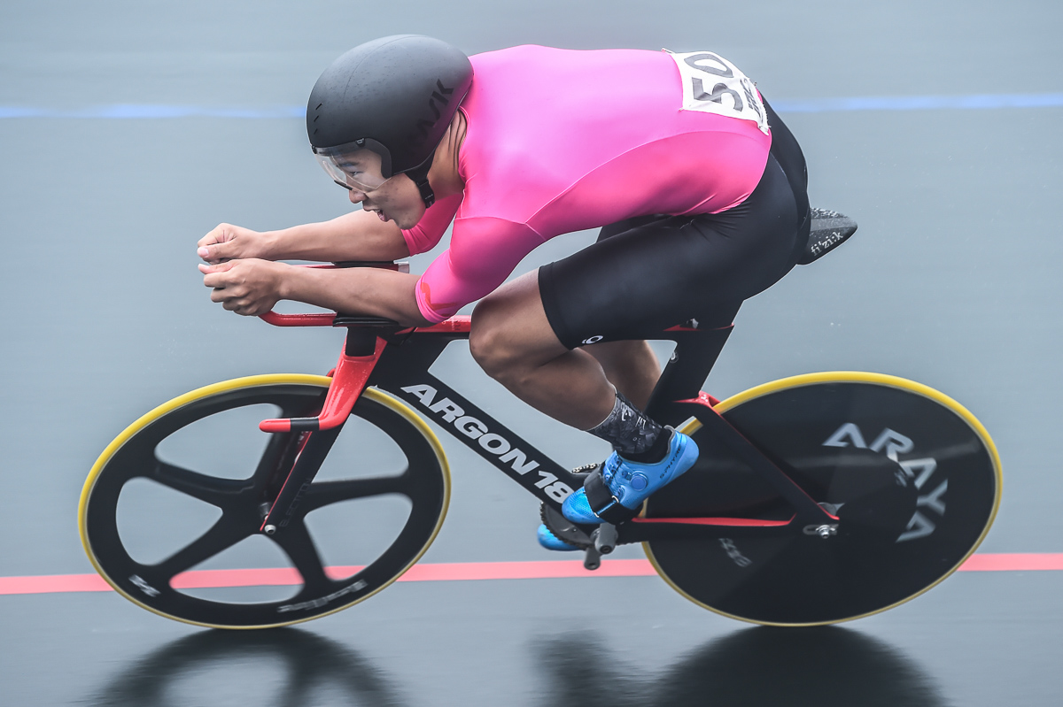 男子1kmTT 2位 伊藤京介(日本大学)1分03秒601
