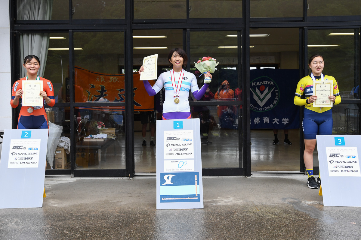 女子スプリント 表彰式