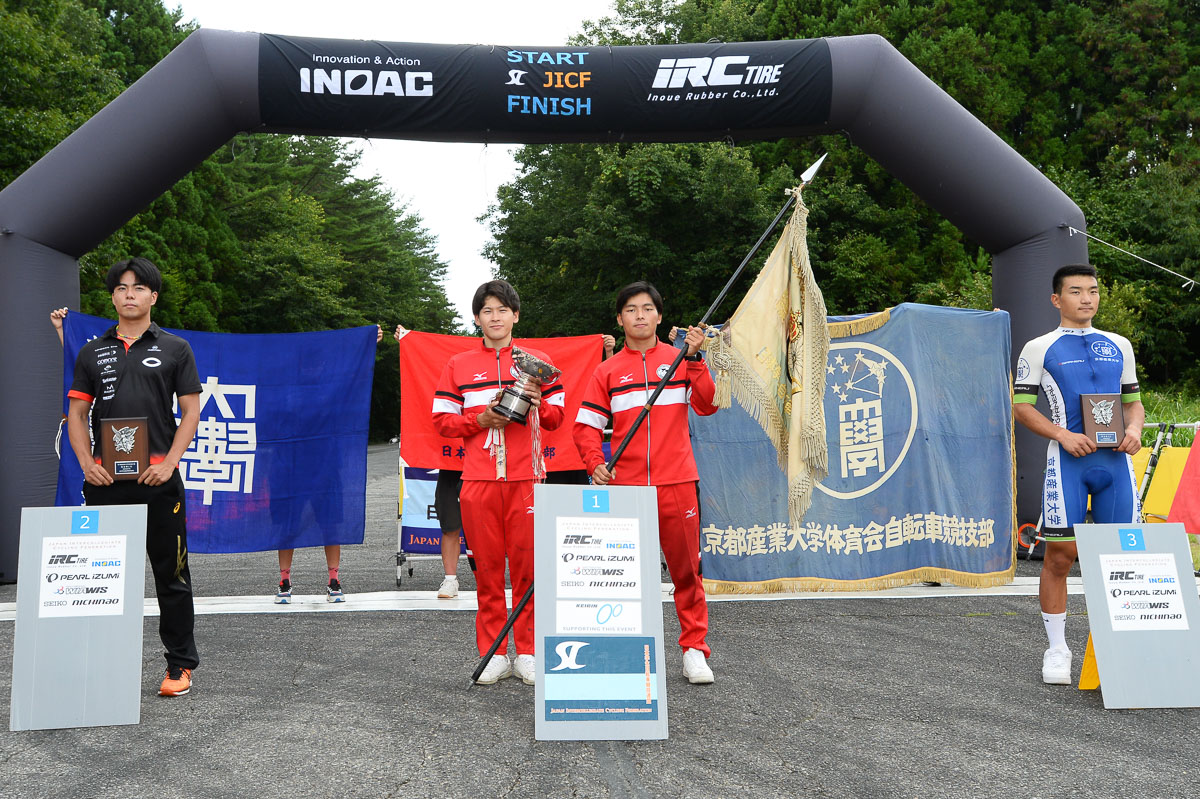 男子総合表彰 日本大学が2018年以来の優勝