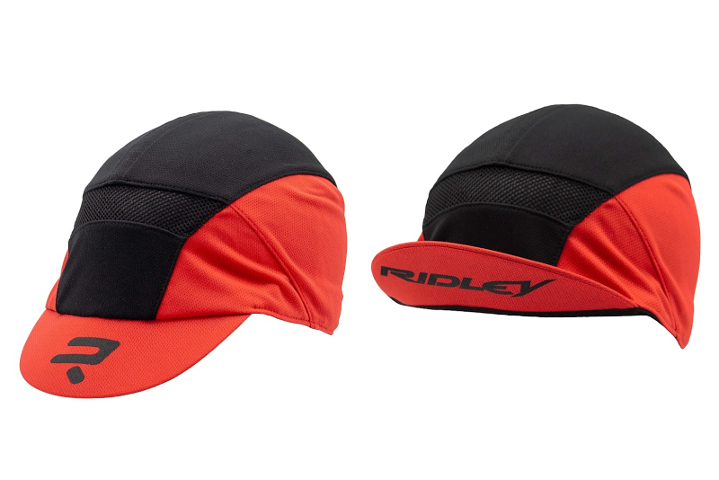 リドレー RIDLEY Cycling Cap 21（レッド/ブラック）