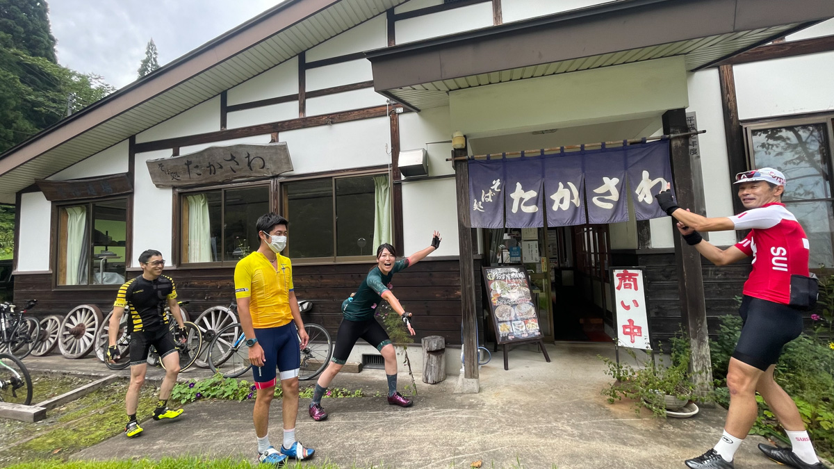 名店「そば処たかさわ」で蕎麦のランチ