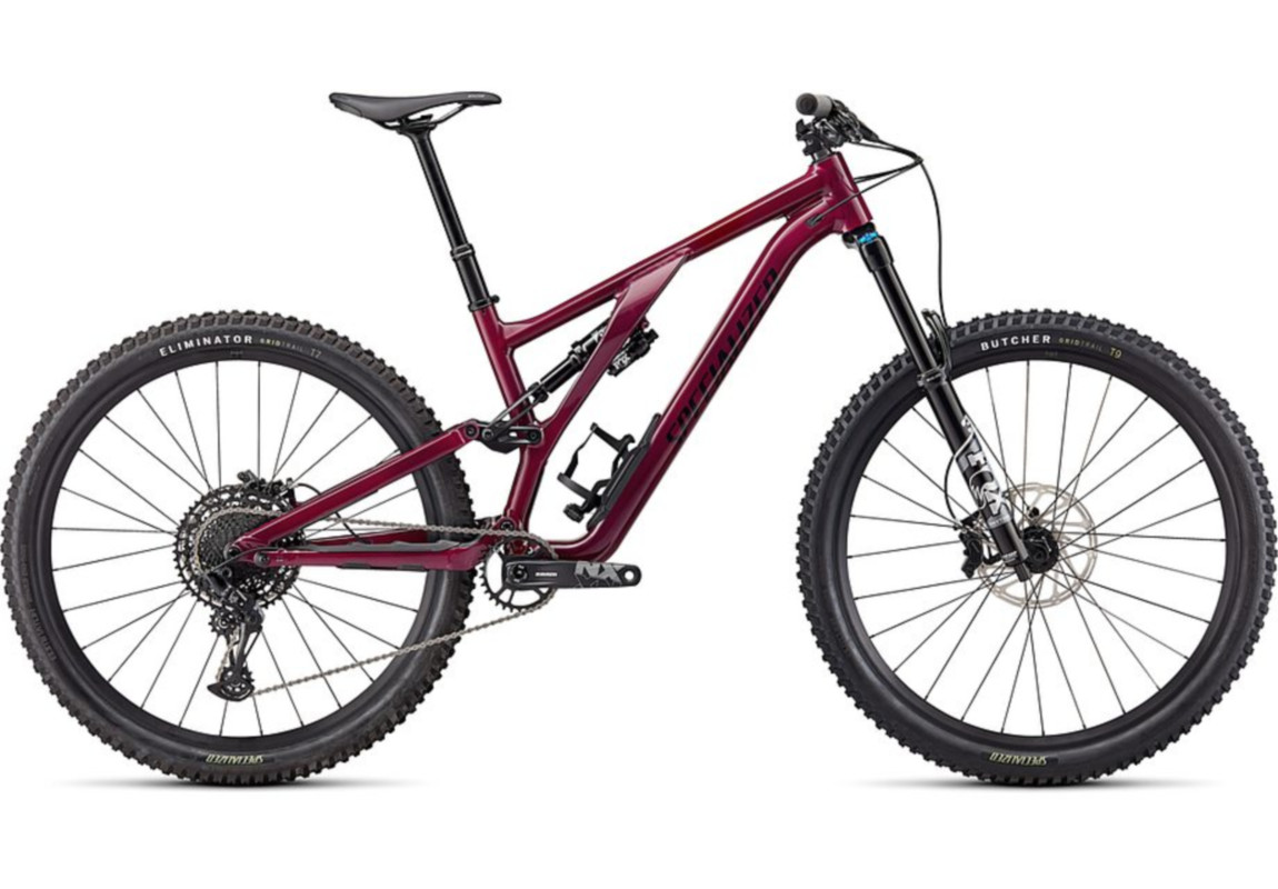 スペシャライズド STUMPJUMPER EVO COMP ALLOY(GLOSS RASPBERRY / BLACK)