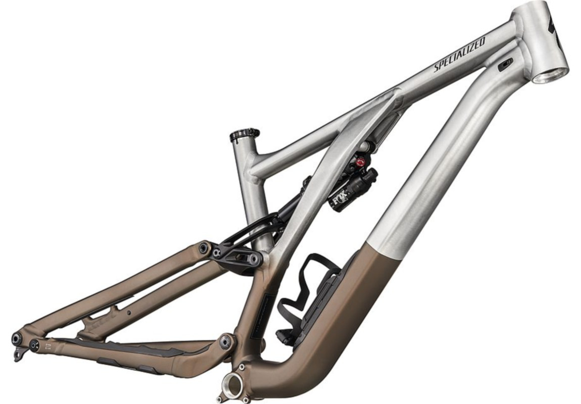 スペシャライズド　STUMPJUMPER EVO ALLOY FRAMESET（SATIN ALUMINUM / GUNMETAL）