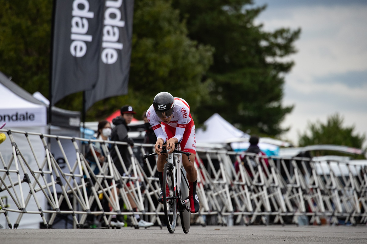 U23で優勝した松田祥位(EQADS)