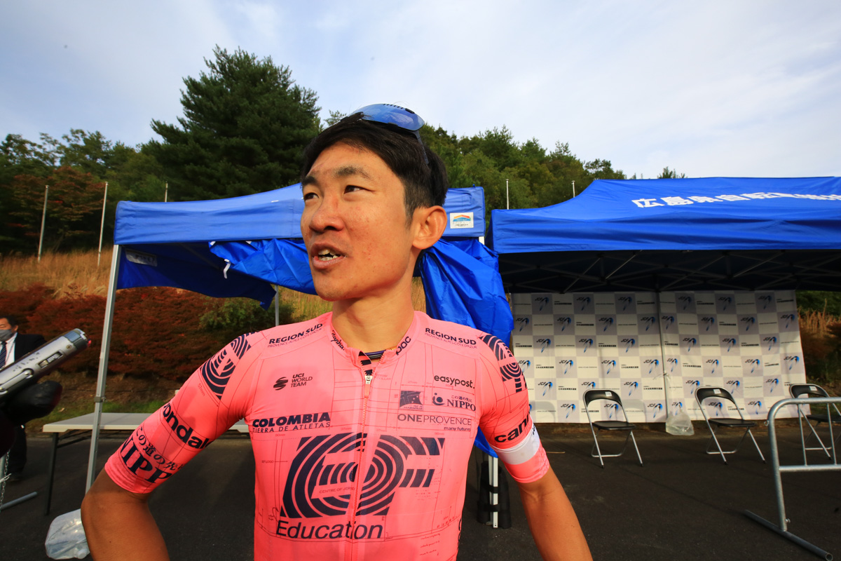 3位に終わった中根英登(EFエデュケーション・NIPPO)