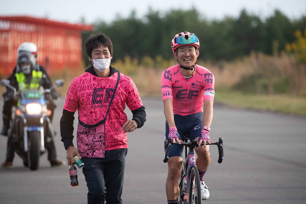 3位に終わった中根英登(EF Education-NIPPO)