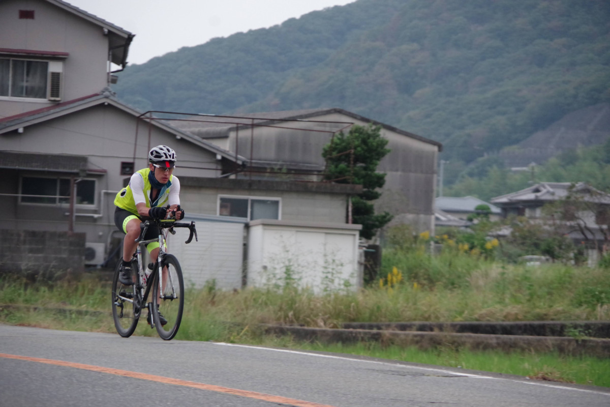 驚異的なペースで距離を伸ばしていく落合