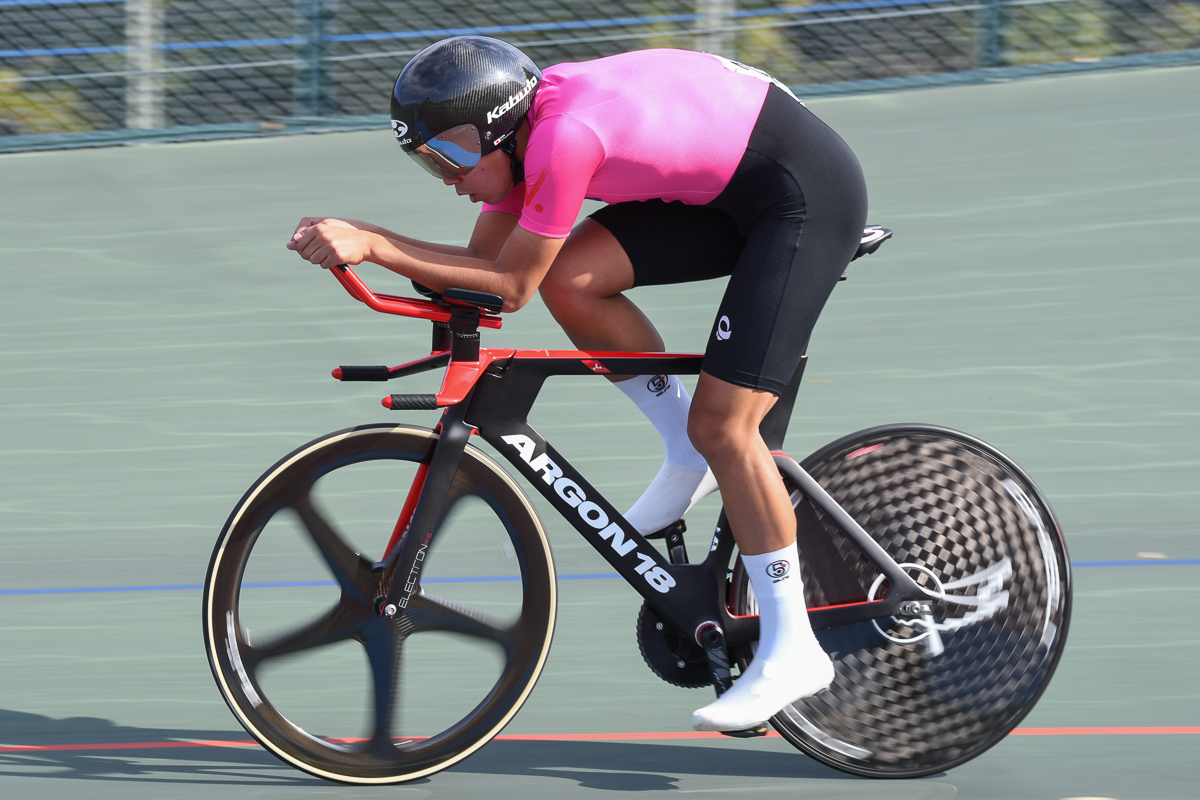 男子4km個人追抜き優勝 北嶋桂大(日本大学)4分43秒260