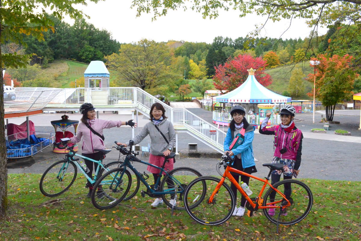 「きたみファミリーランド」は閉園していた。乗る気満々だったため、どことなく意気消沈