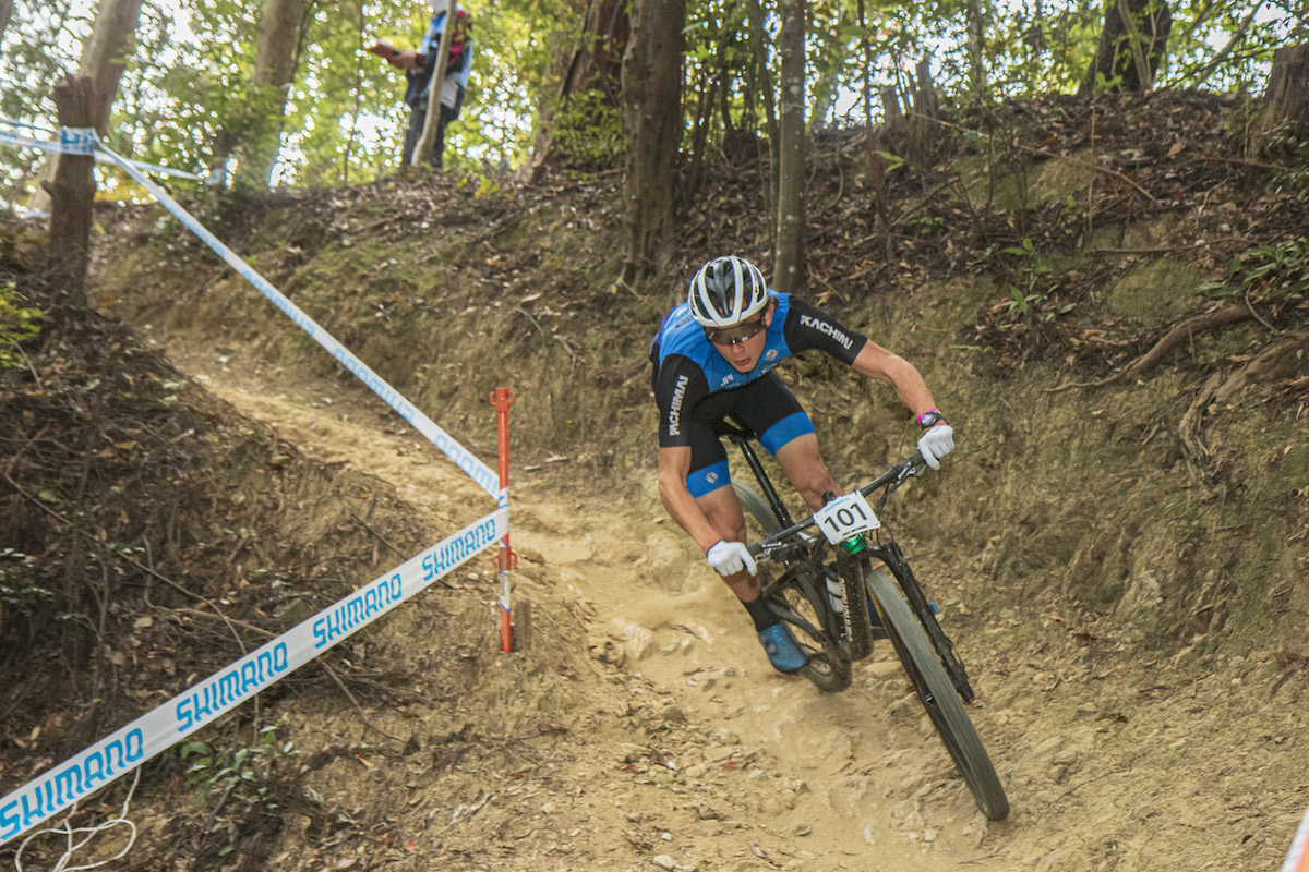 男子U23で圧勝の北林力（DREAM SEEKER MTB RACING TEAM）