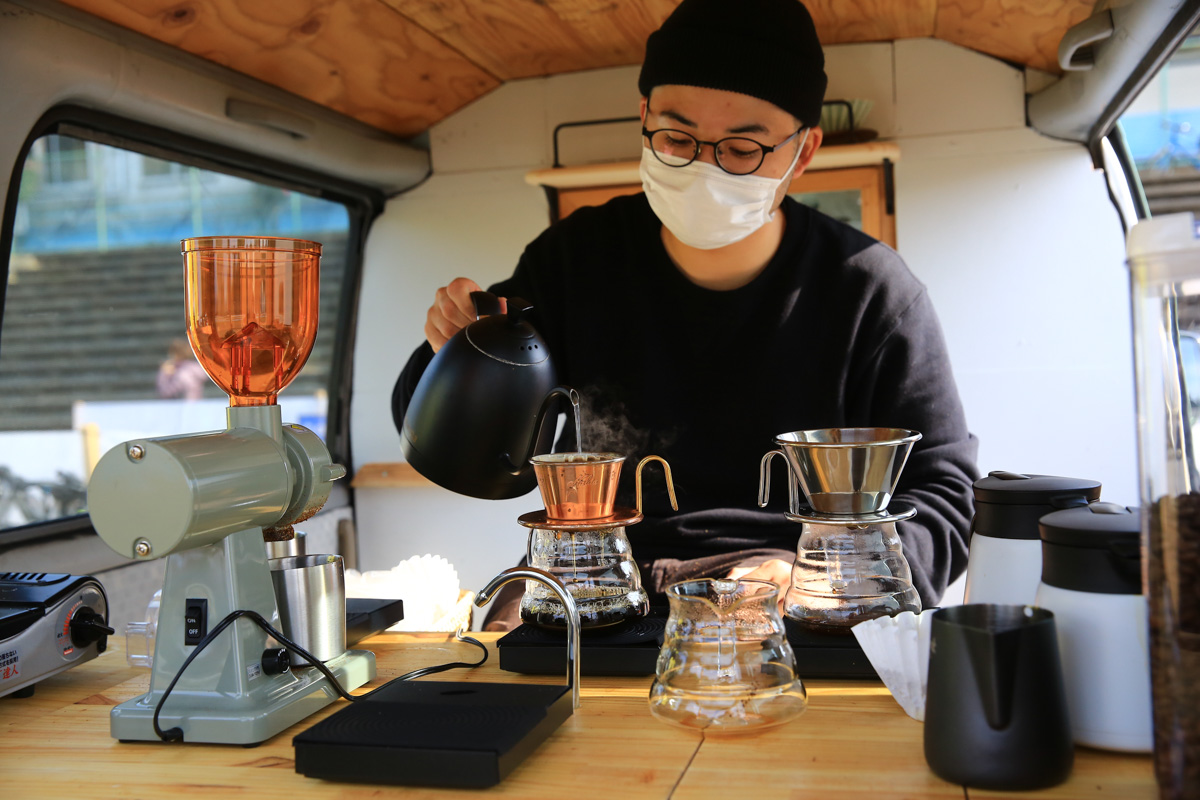 HIRAKU Coffeeのドリップコーヒーは美味しいと評判だ