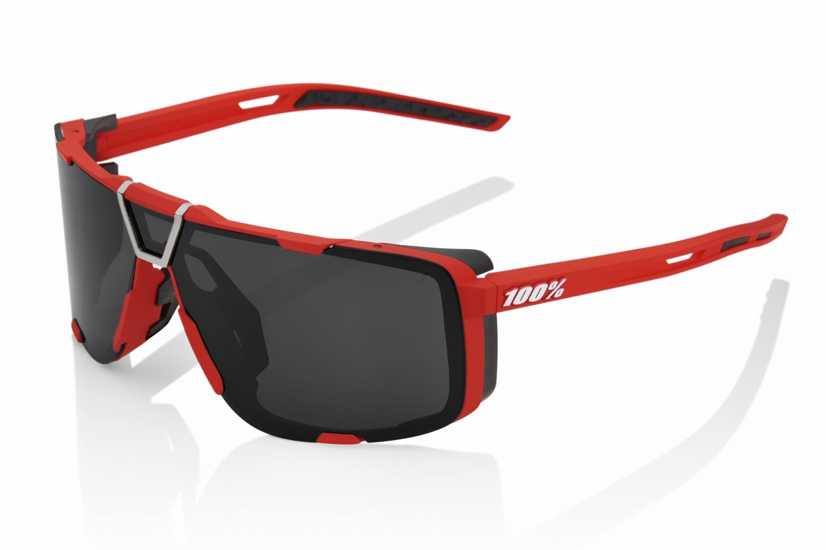 100% EASTCRAFT（Soft Tact Red / Black Mirror Lens）